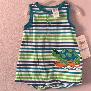 New multicolored Baby Togs bodysuit